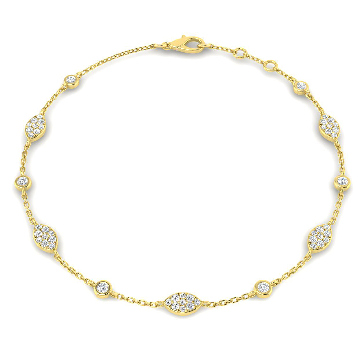 Round Diamond Bracelet