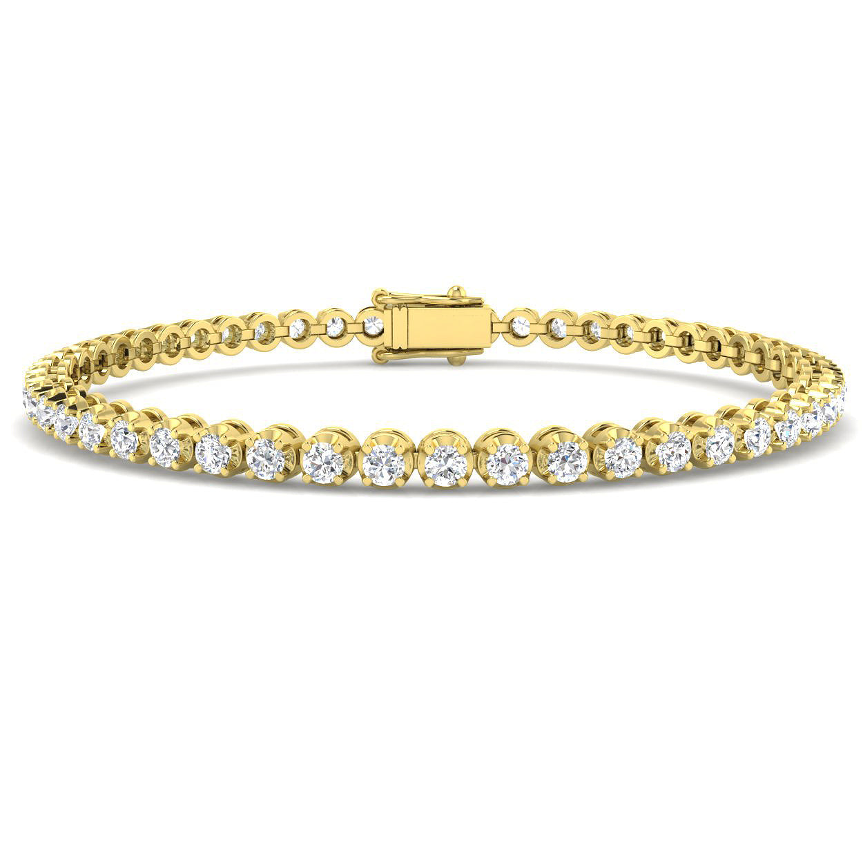 Round Diamond Bracelet