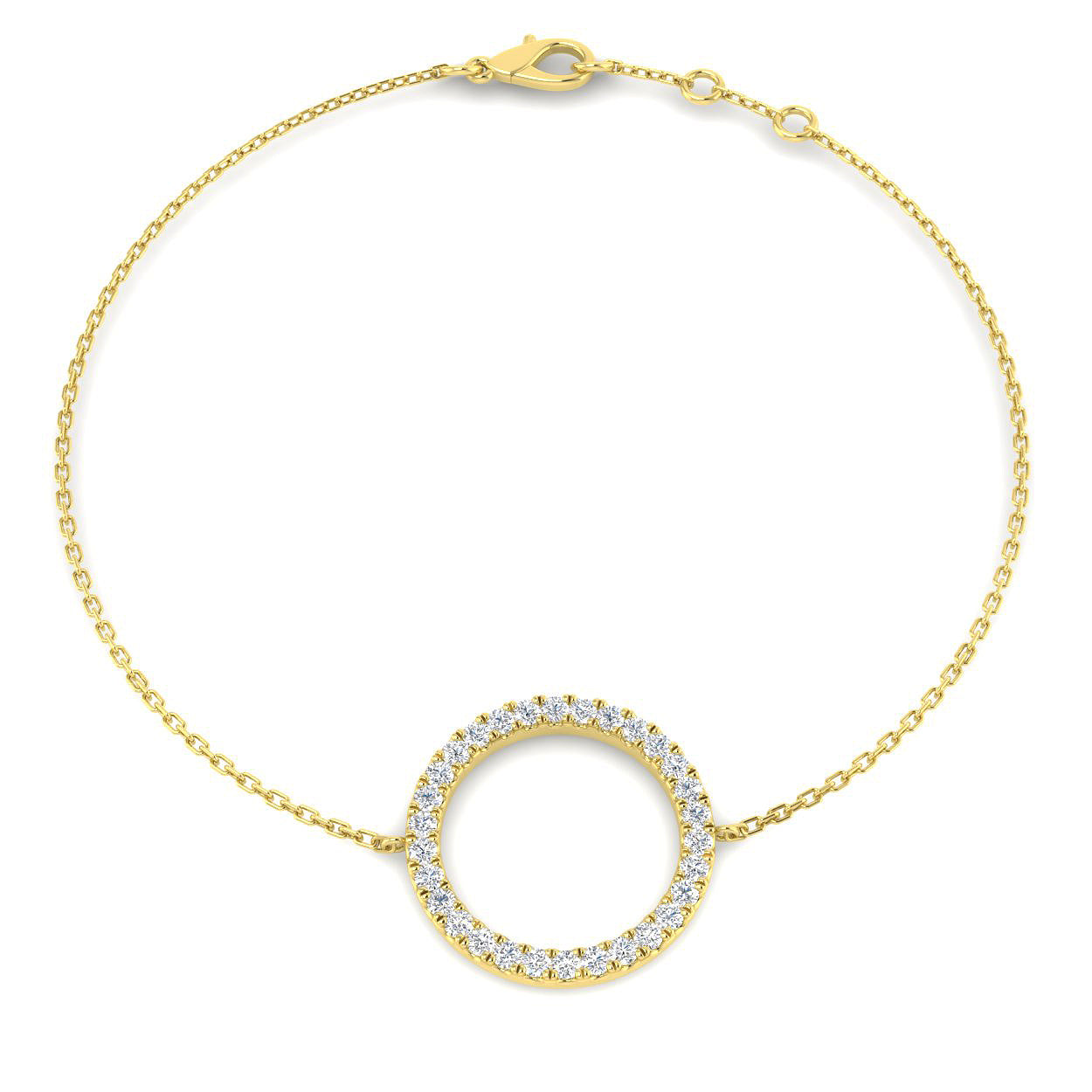 Round Diamond Bracelet