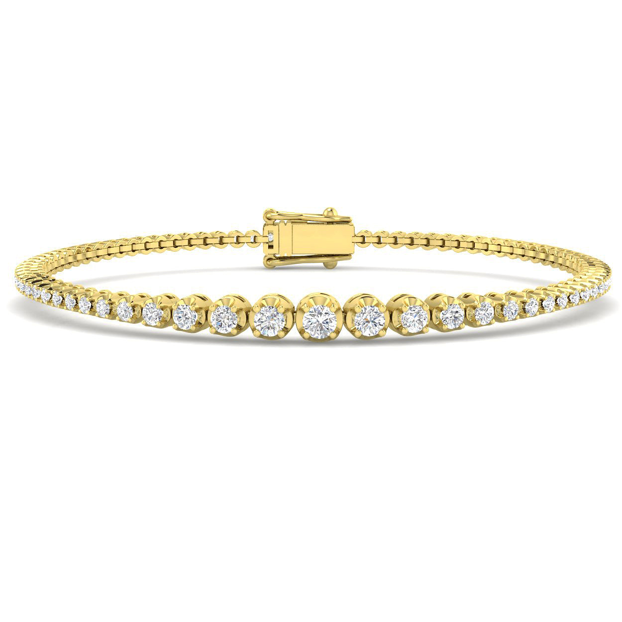 Round Diamond Bracelet