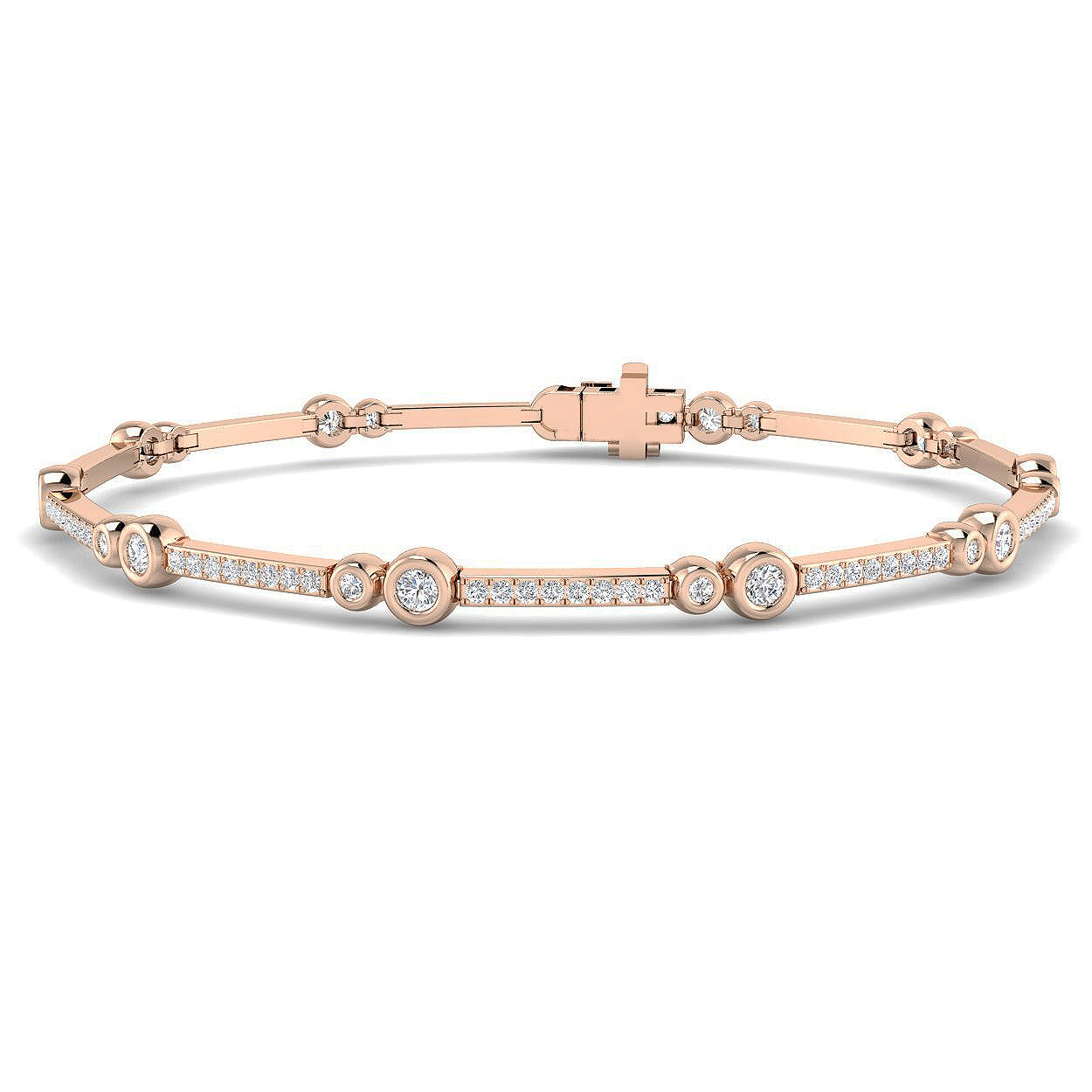 Round Diamond Bracelet
