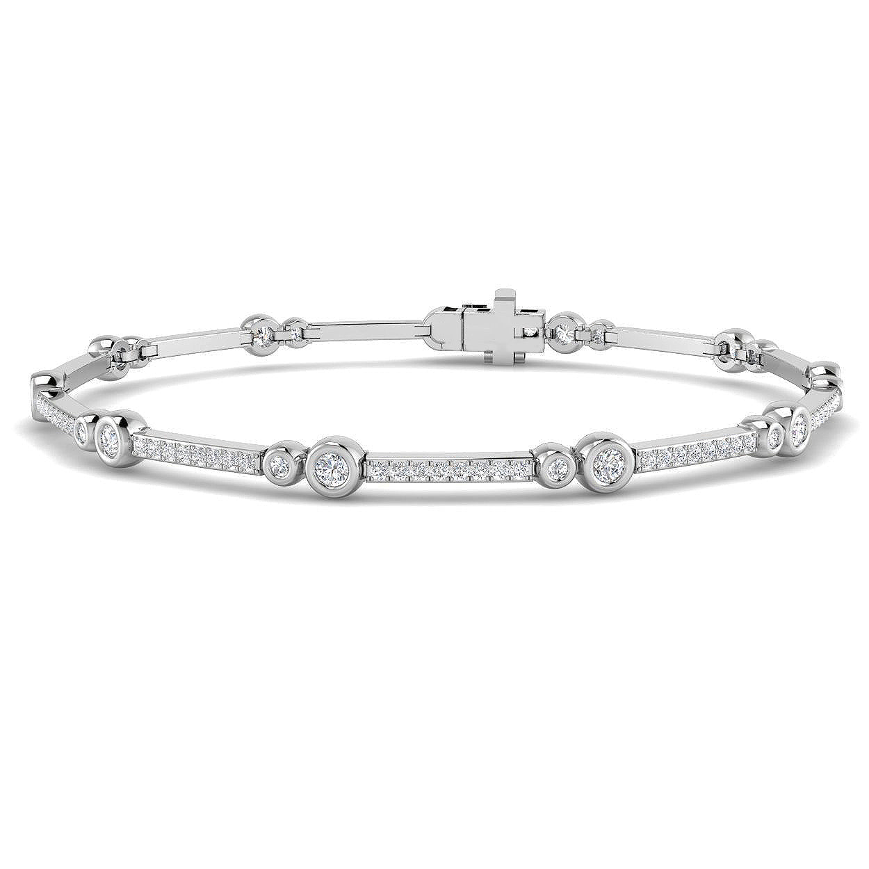 Round Diamond Bracelet