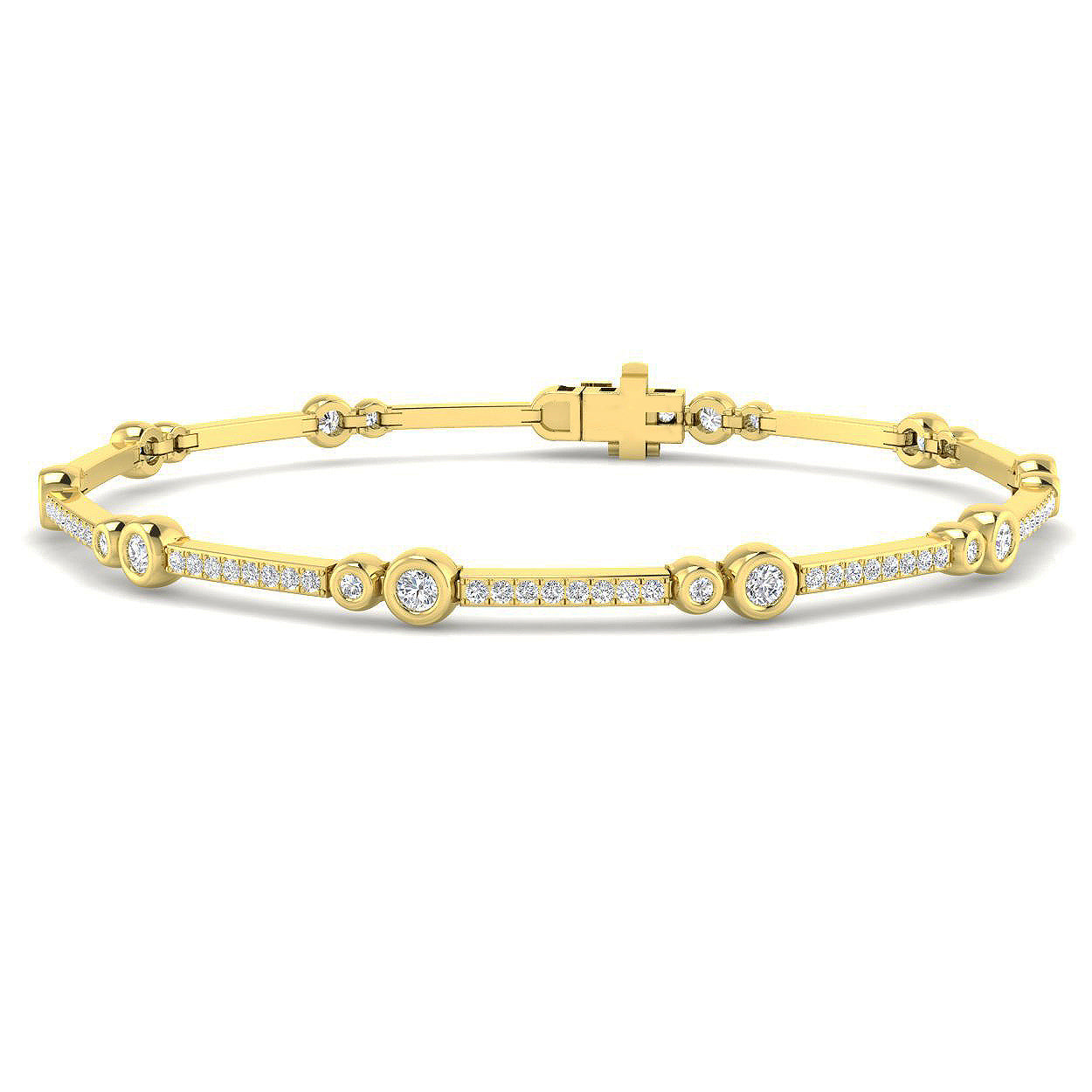 Round Diamond Bracelet
