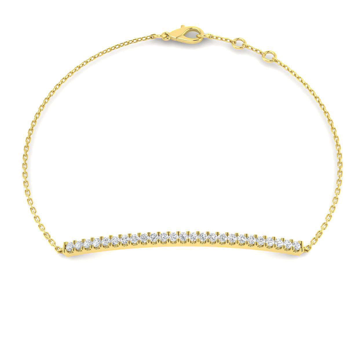 Round Diamond Bracelet
