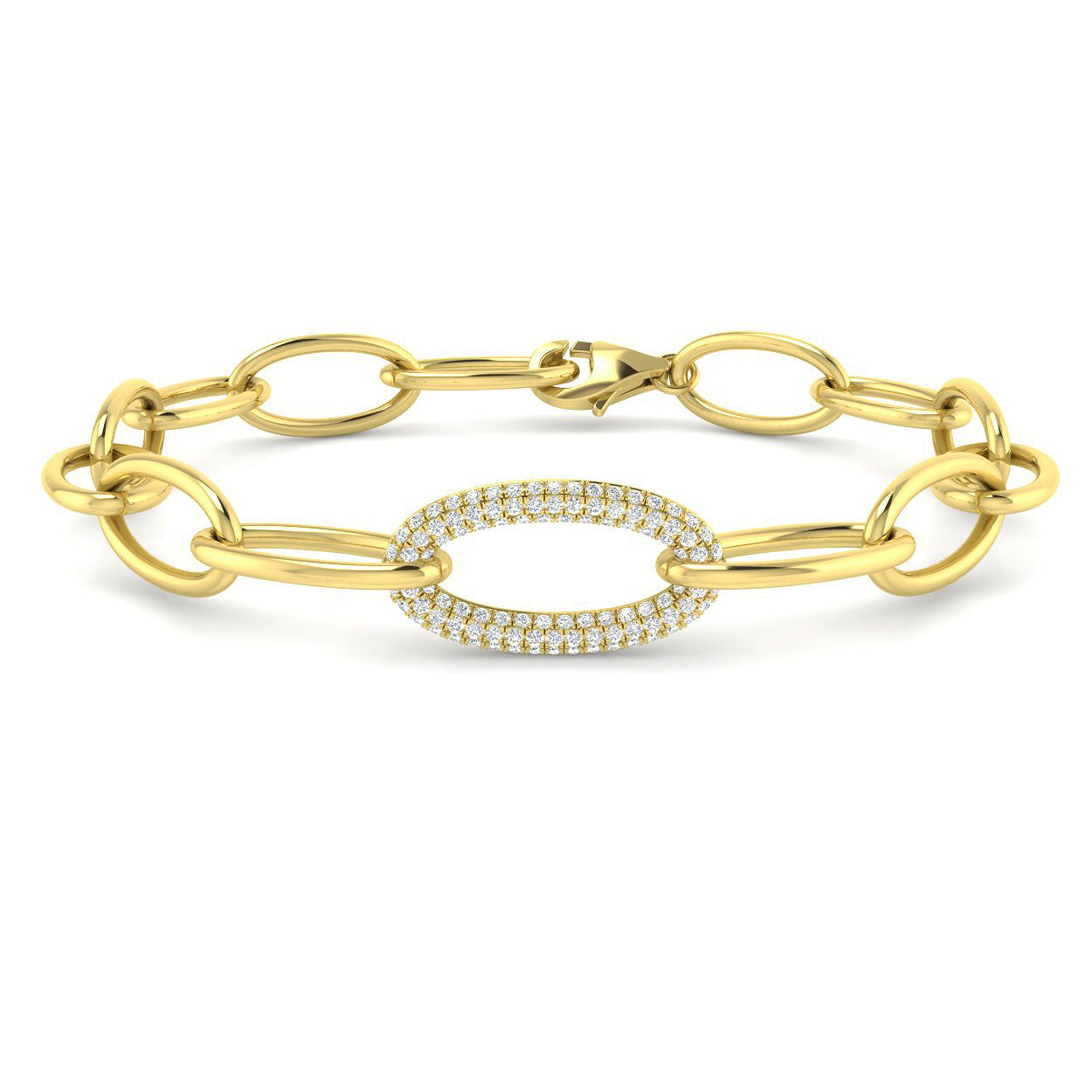 Round Diamond Bracelet