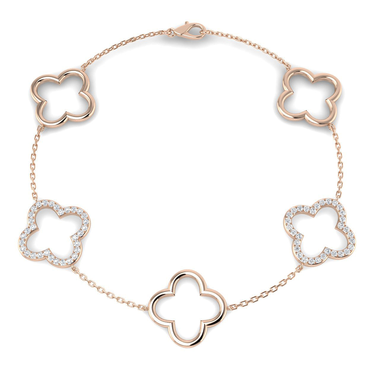 Round Diamond Bracelet