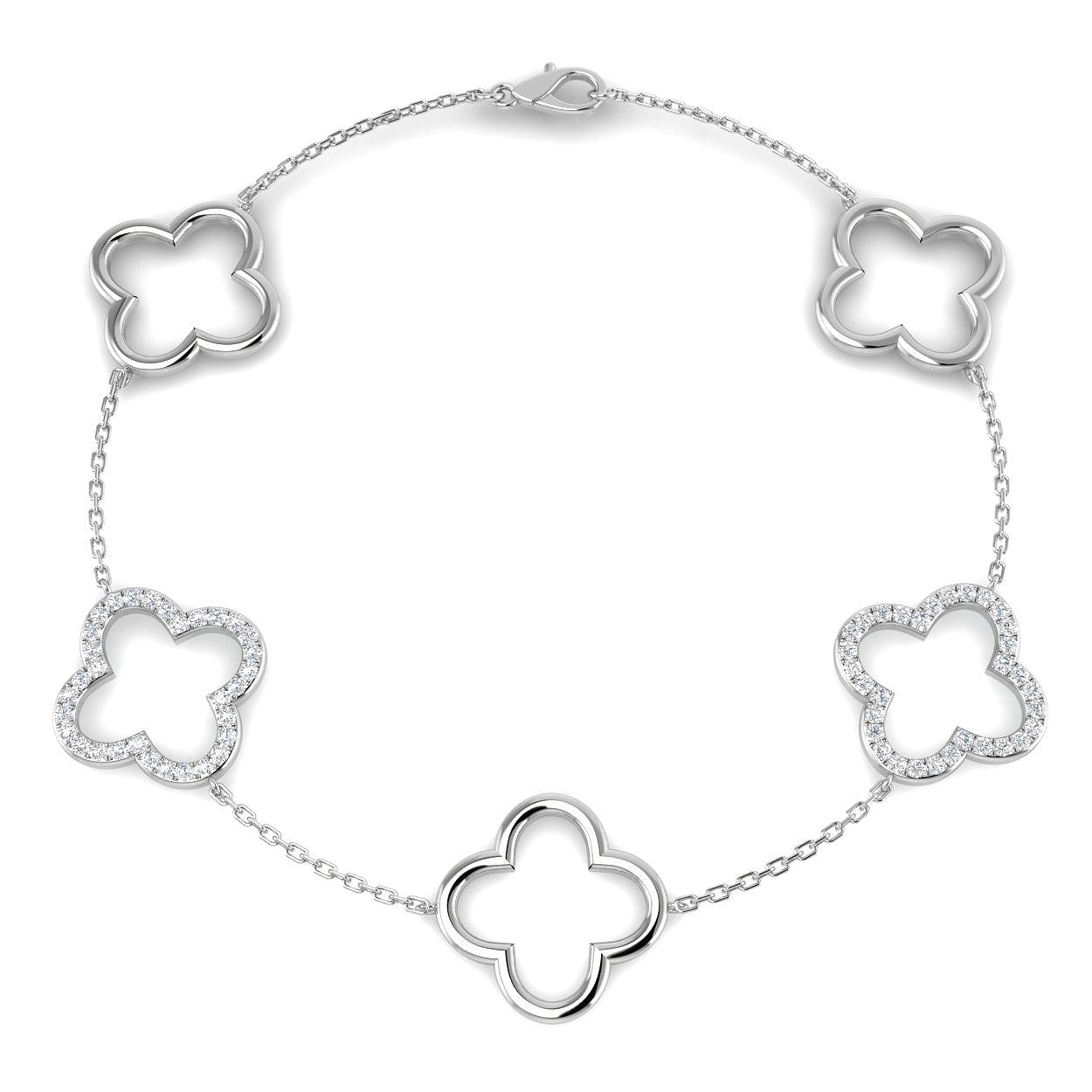 Round Diamond Bracelet
