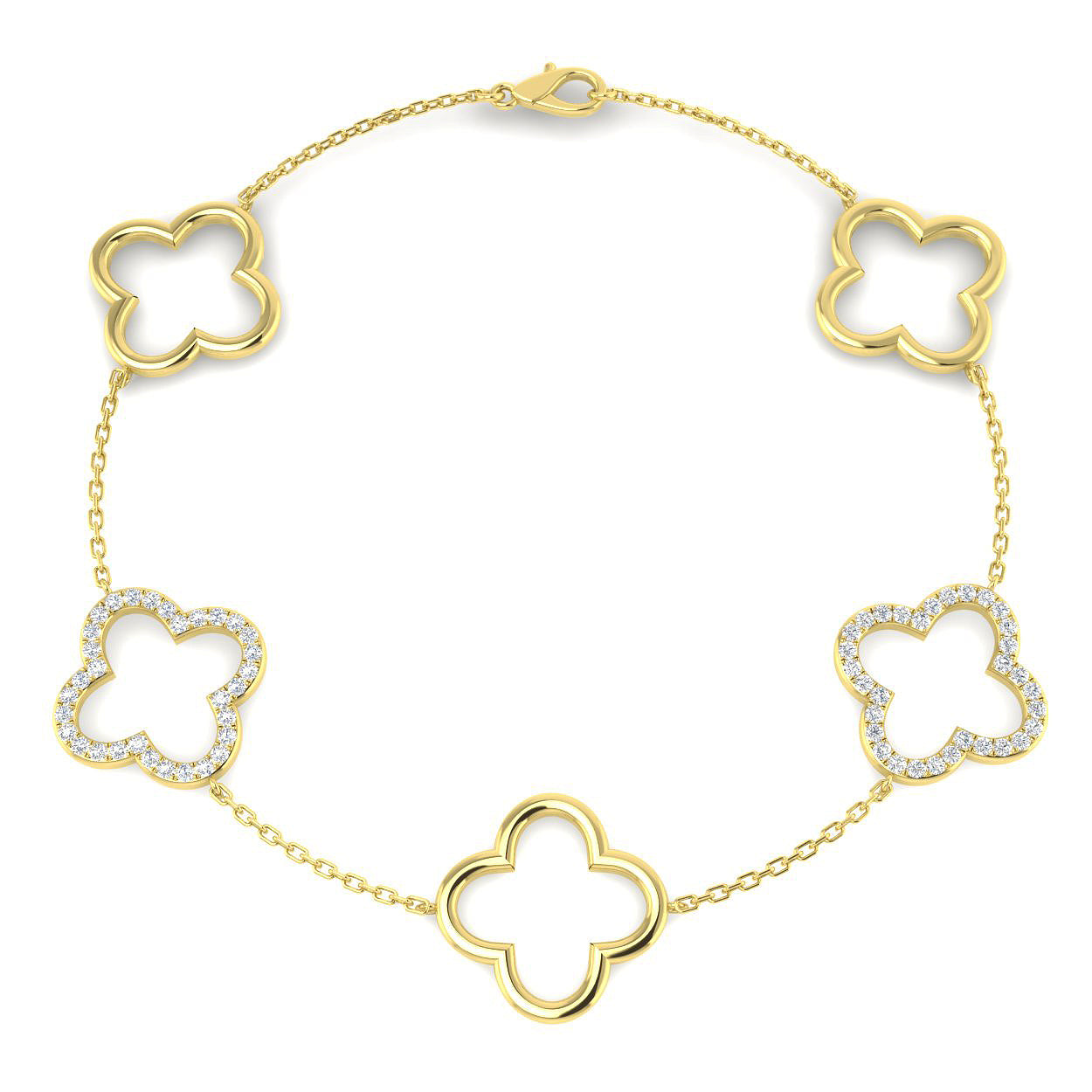Round Diamond Bracelet