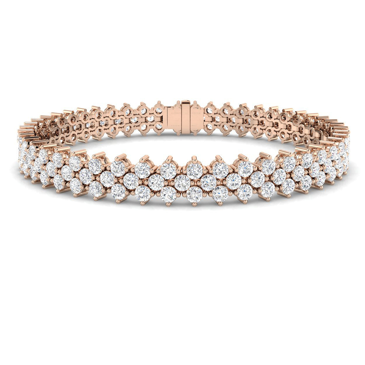 Round Diamond Bracelet