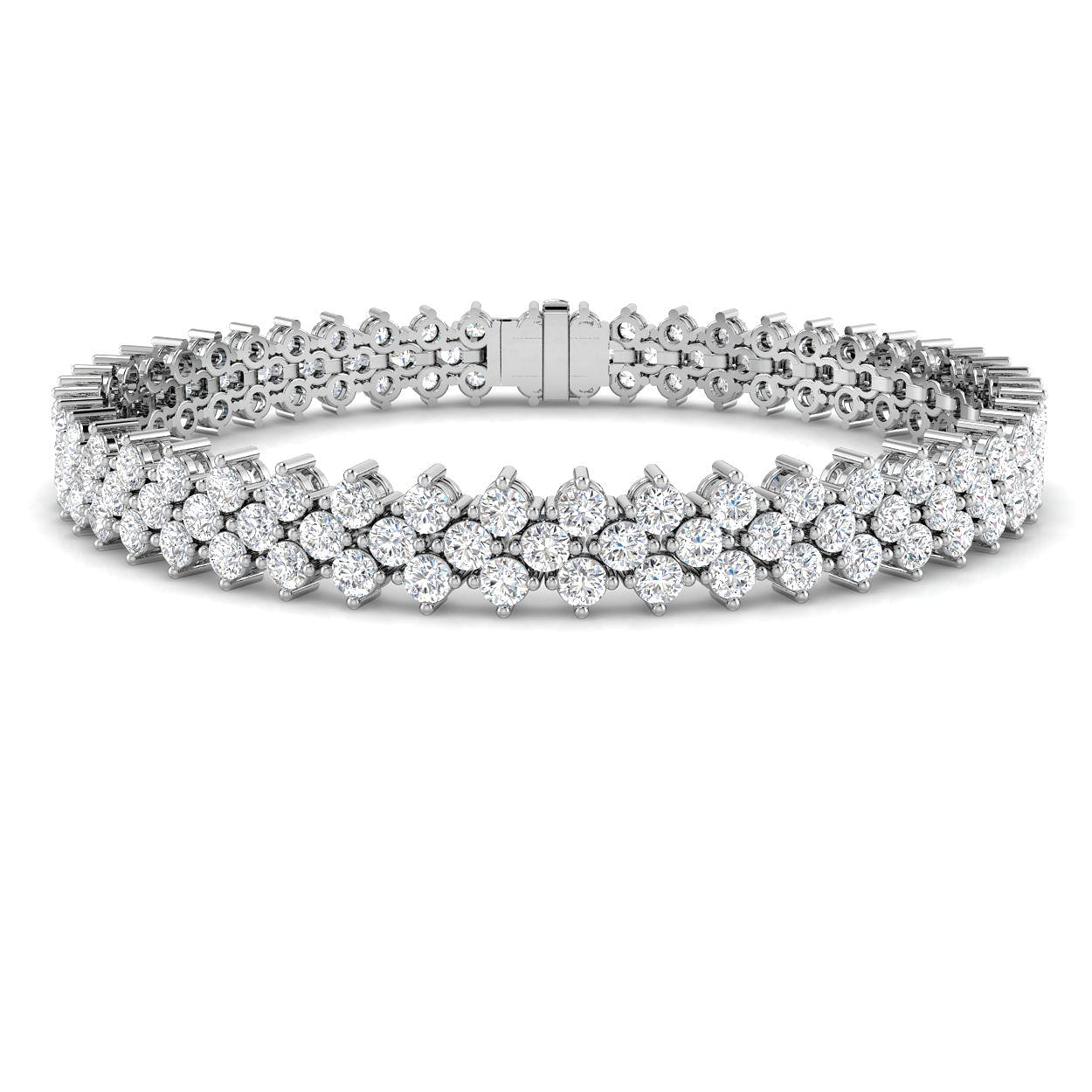Round Diamond Bracelet