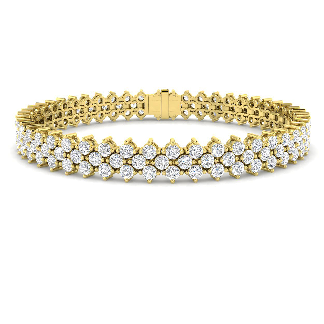 Round Diamond Bracelet