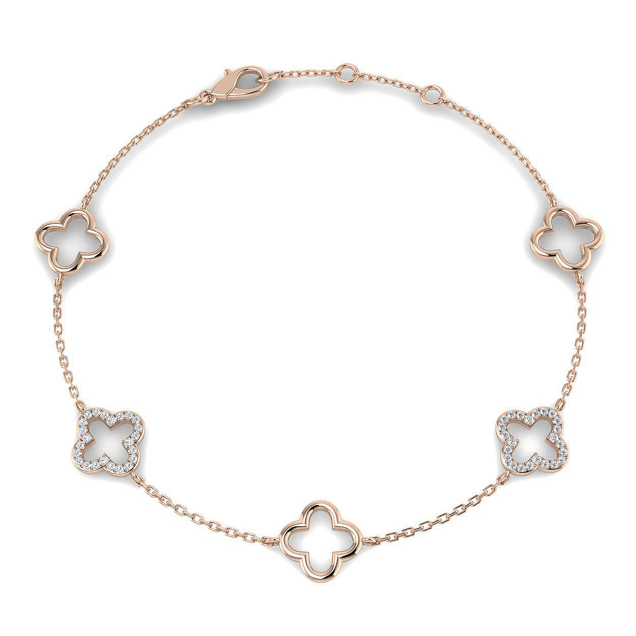 Round Diamond Bracelet