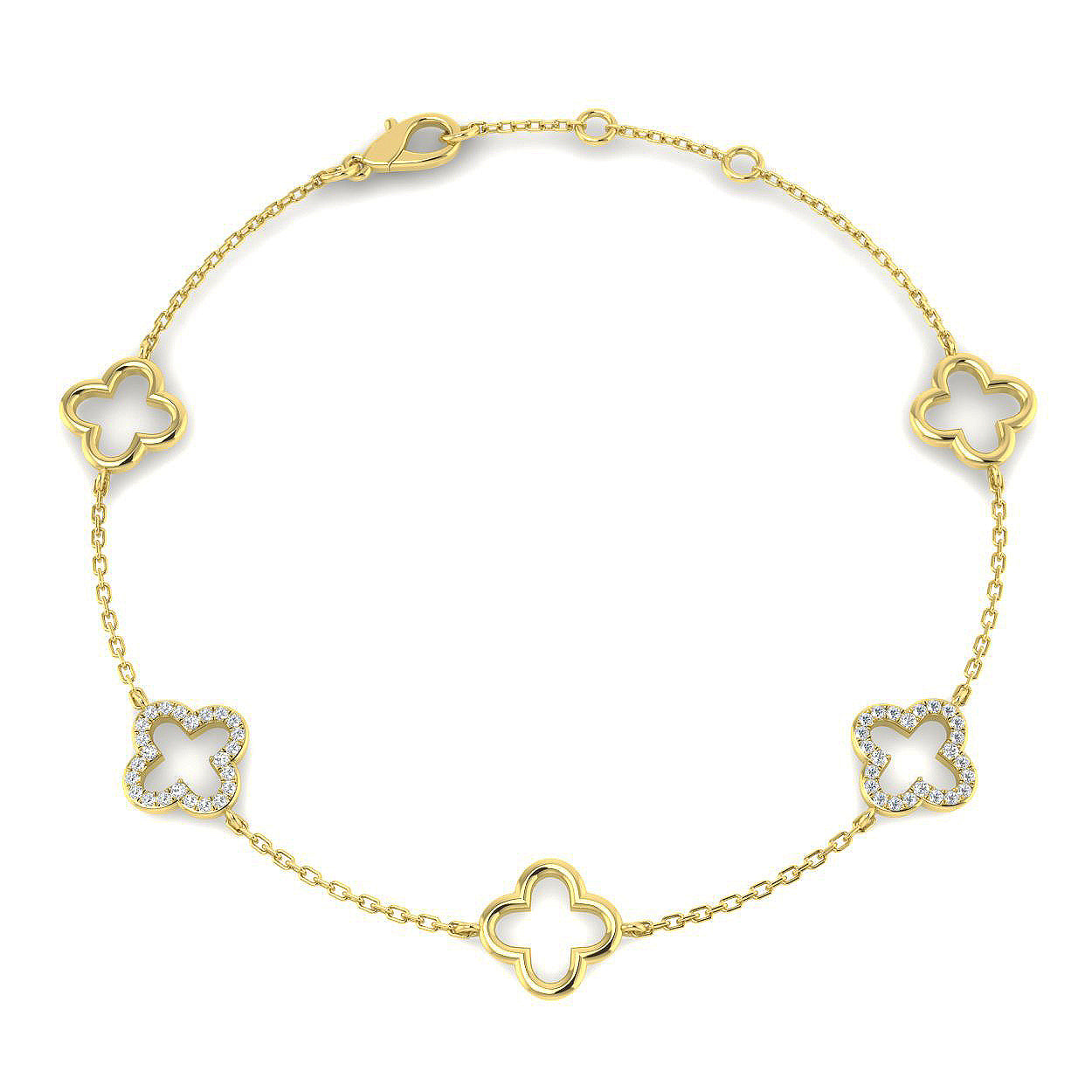 Round Diamond Bracelet