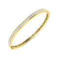 Round Diamond Bangle