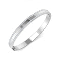 Round Diamond Bangle