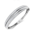 Round Diamond Bangle