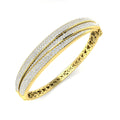 Round Diamond Bangle