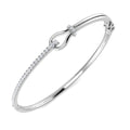 Round Diamond Bangle