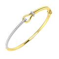 Round Diamond Bangle