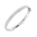 Round Diamond Bangle