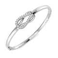 Round Diamond Bangle
