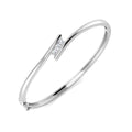 Round Diamond Bangle