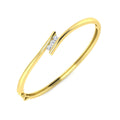 Round Diamond Bangle