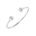 Round Diamond Bangle