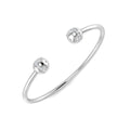 Round Diamond Bangle