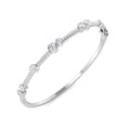 Round Diamond Bangle