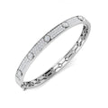 Round Diamond Bangle