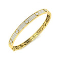 Round Diamond Bangle