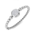 Round Diamond Bangle