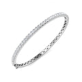 Round Diamond Bangle