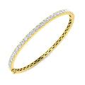 Round Diamond Bangle