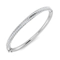 Round Diamond Bangle