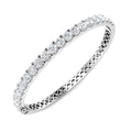 Round Diamond Bangle
