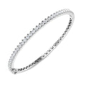 Round Diamond Bangle