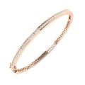 Round Diamond Bangle