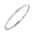 Round Diamond Bangle