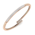 Round Diamond Bangle