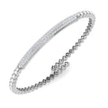Round Diamond Bangle