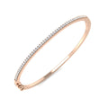 Round Diamond Bangle