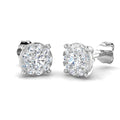 Round Diamond Earrings