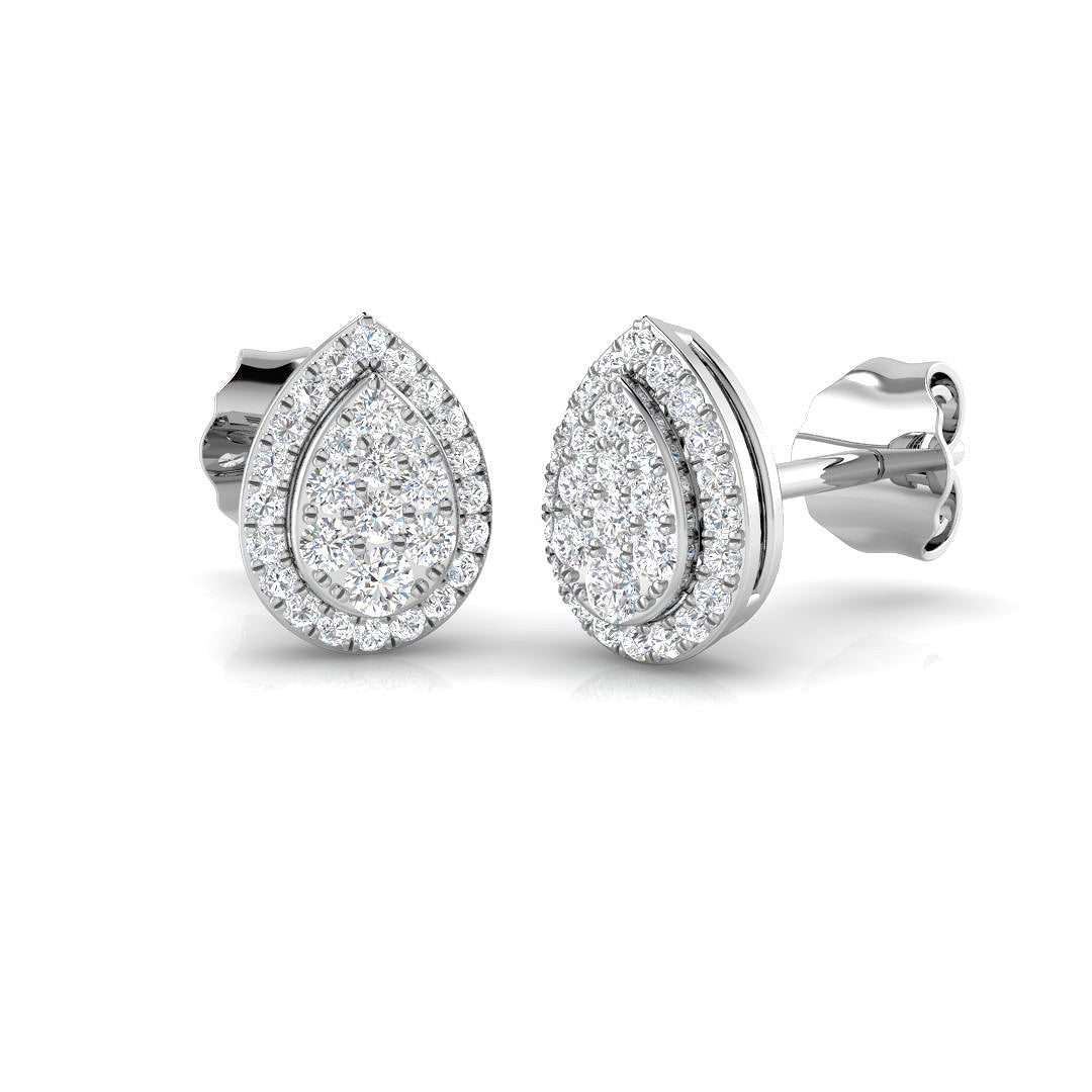 Round Diamond Earrings