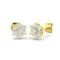 Round Diamond Earrings