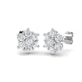 Round Diamond Earrings