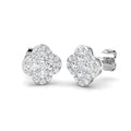 Round Diamond Earrings