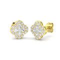 Round Diamond Earrings