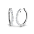 Round Diamond Earrings